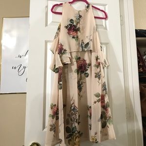 Floral float dress maternity/non-maternity